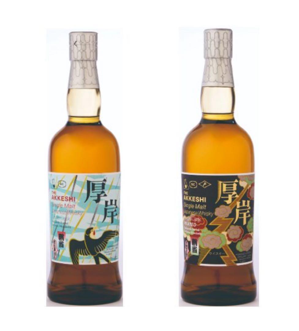 〈厚岸蒸溜所〉ウイスキー　日本橋三越限定ボトル　厚岸シングルカスク「鞘当」