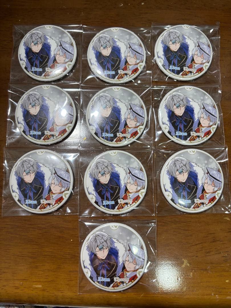 ねむ出品 蒼の兄弟 缶バッチ60個