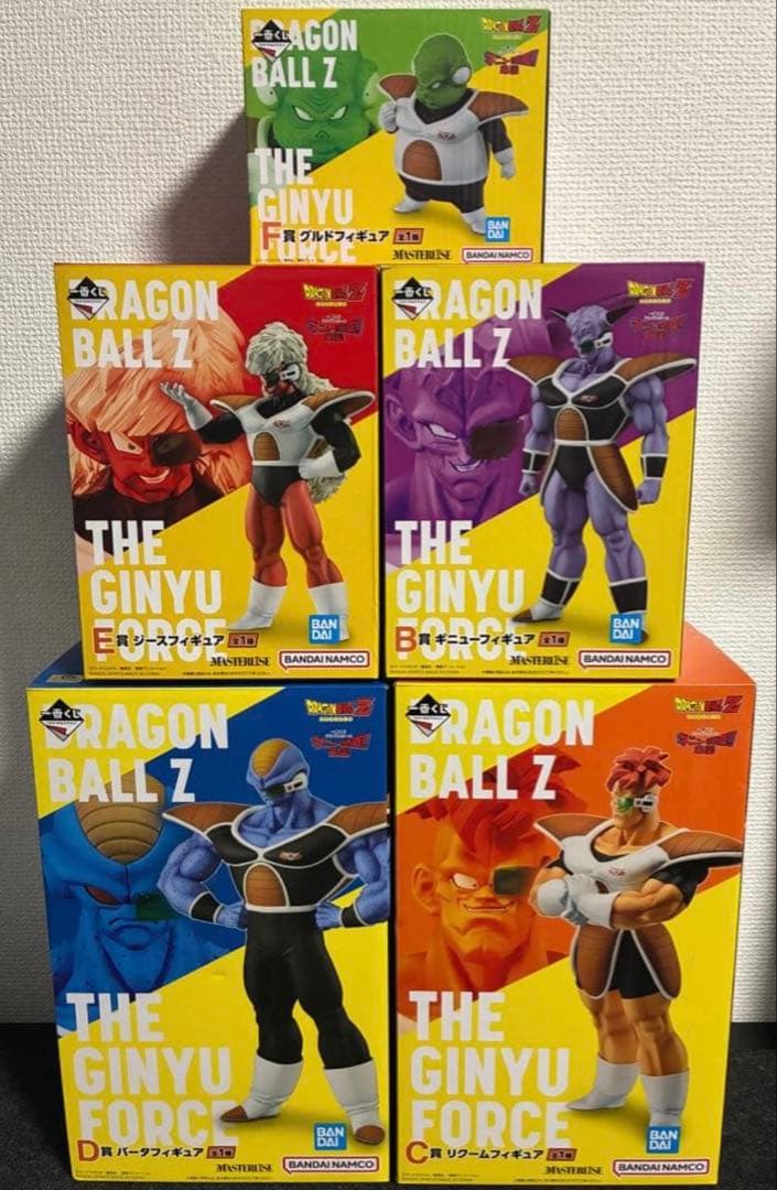 一番くじ　ドラゴンボール　ギニュー特戦隊　フィギュア