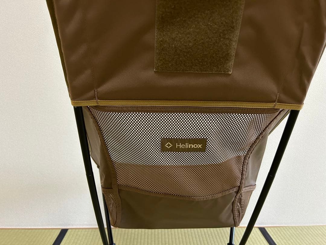 美品！ Helinox ヘリノックス チェアツー コヨーテタン ブラウン