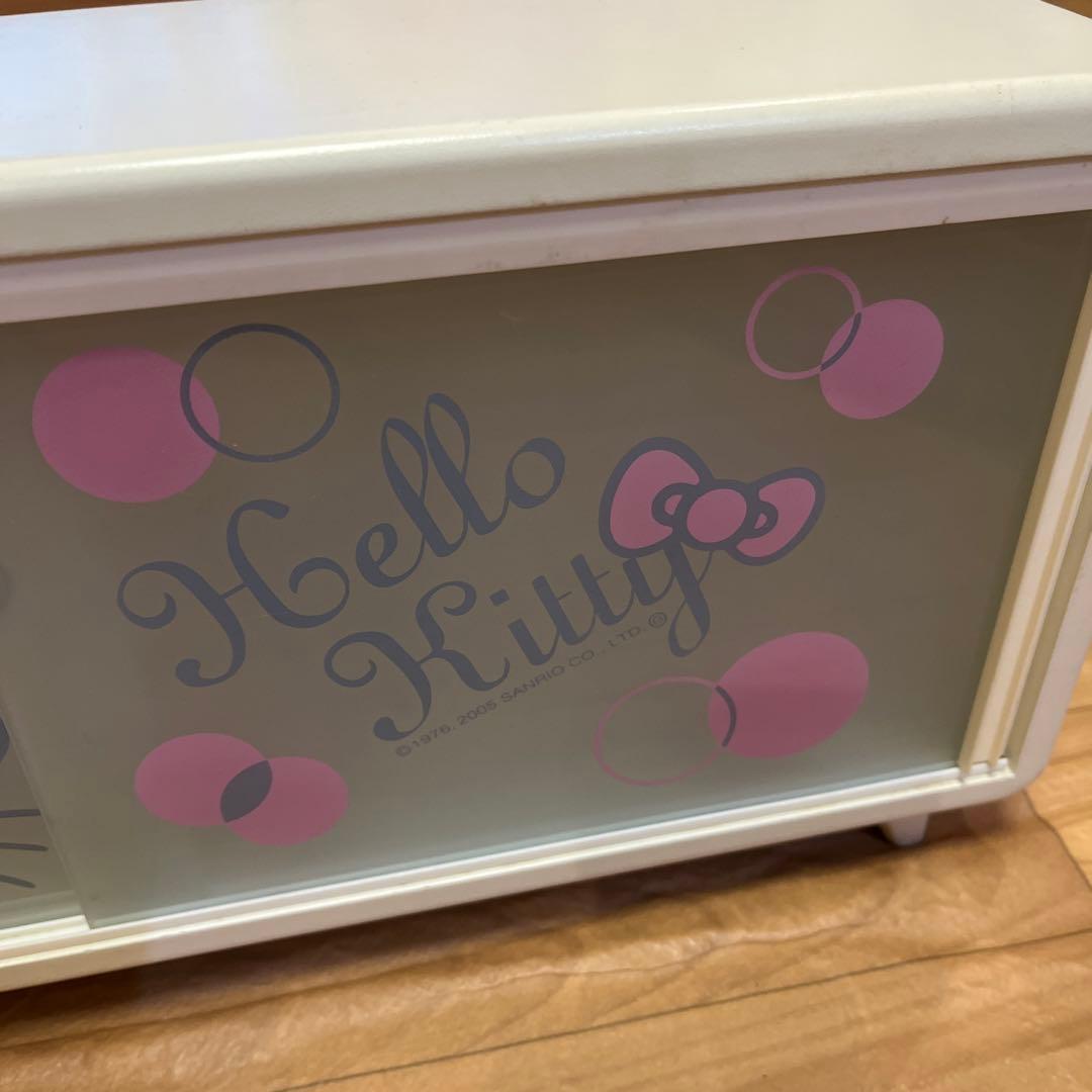 激レア　ハローキティ　木製　小物ケース　　小物収納　平成レトロ
