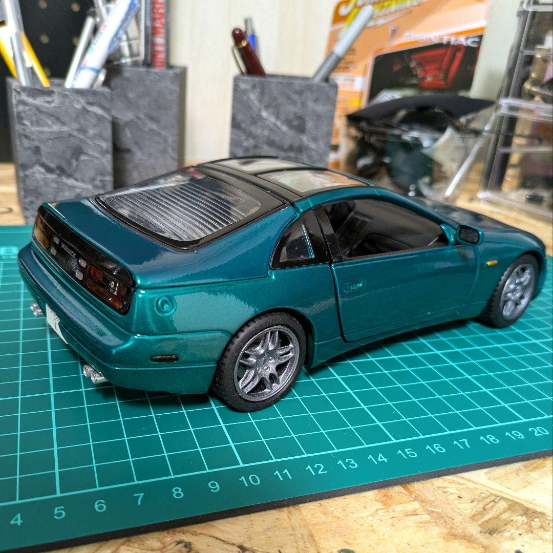 Z32 300ZX フェアレディZ　1/18 ミニカー GTR　ホイール　京商