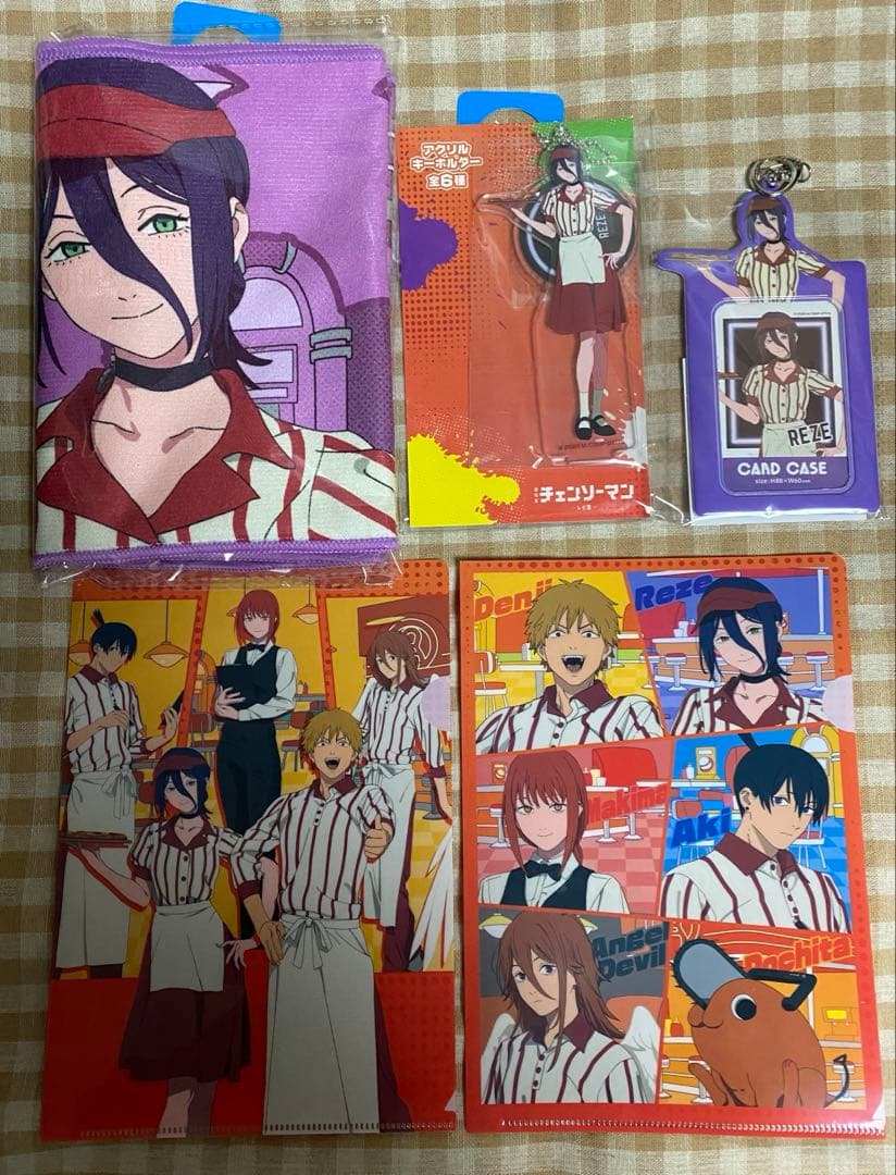 チェンソーマン　ラウンドワン限定　レゼ3種セット＋オマケ