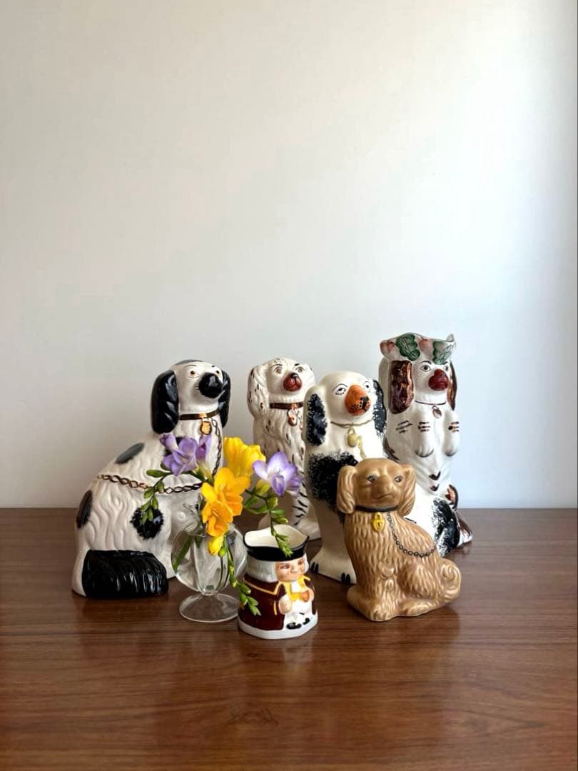 スタッフォードシャードッグ 22.5cm ♤ 英国ヴィンテージ