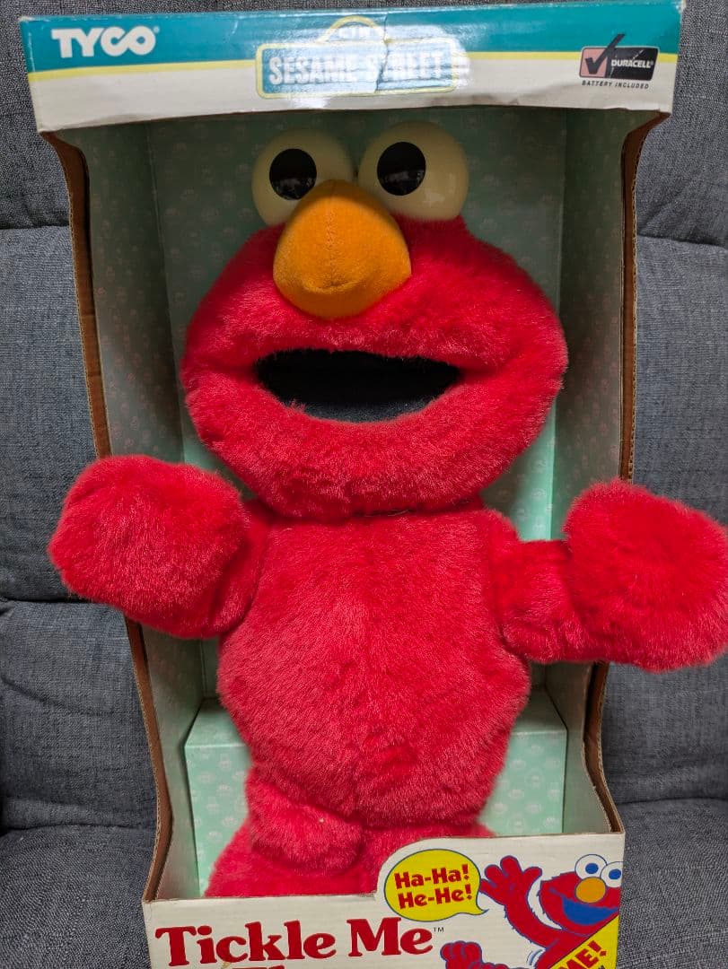 セサミストリート　ヴィンテージエルモTickle Me Elmo