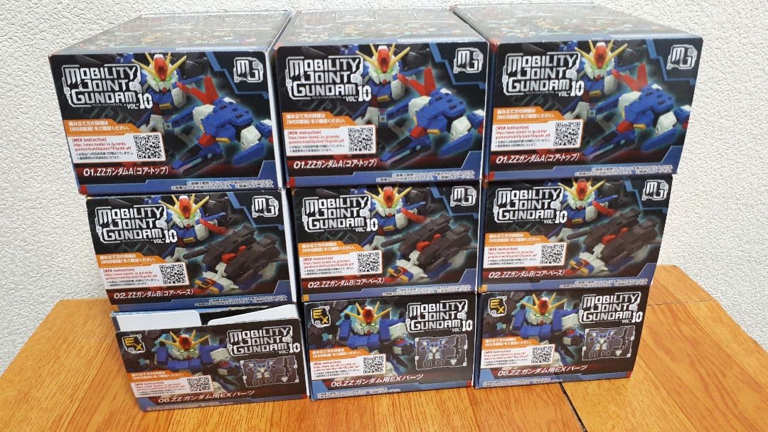 モビリティジョイント ZZガンダム セット