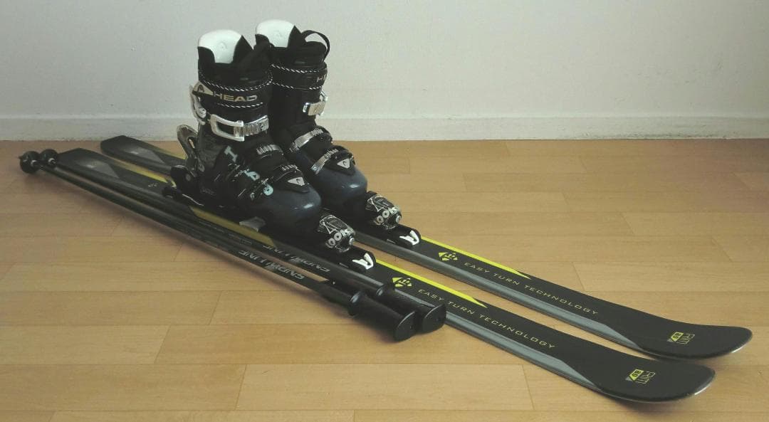 ■■送料無料■メンズスキーフルセット■板156靴26-26.5■メンテ付■■