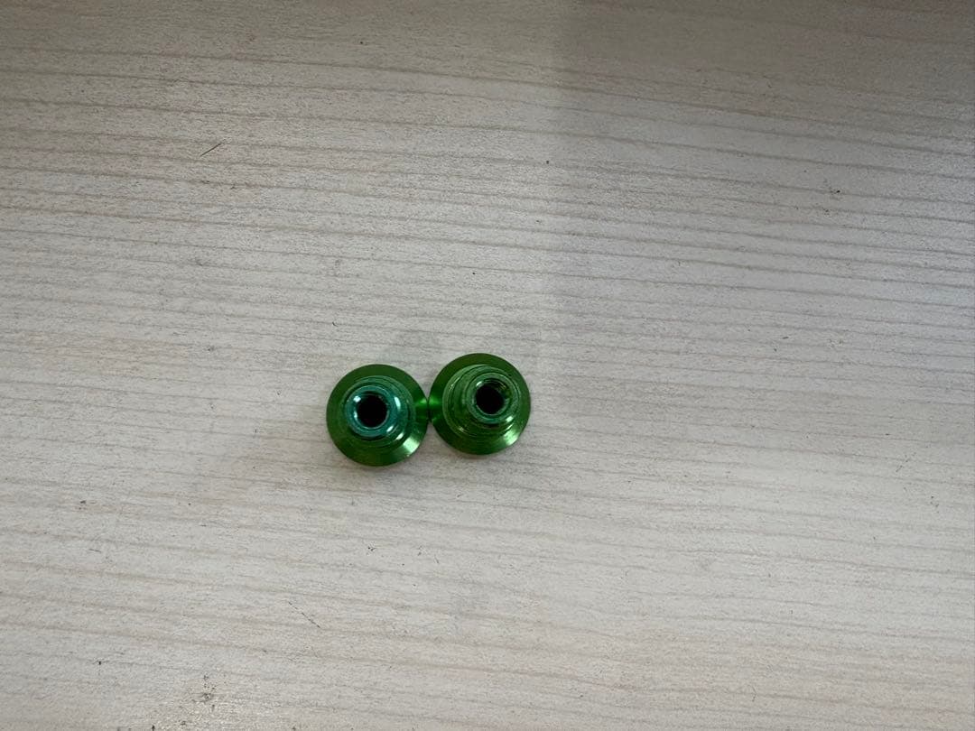 ★☆DRT バリアル　mk-1 ホイールキャップ 2個セット　グリーン 美品