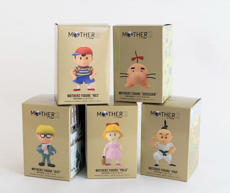 ほぼ日 GOLDBOXシリーズ MOTHER2フィギュア 5体セット