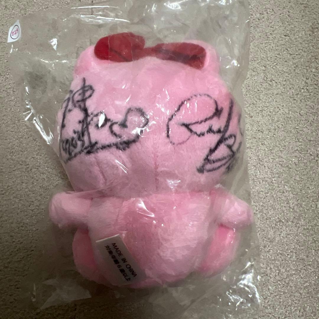 ボートレース　ピンクルサイン入りぬいぐるみ　武井莉里佳　神里琴音　競艇