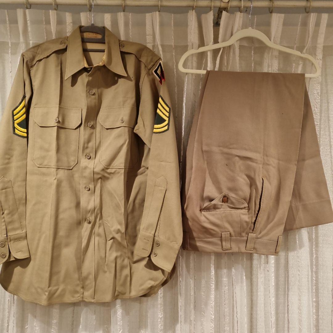 （日本は既にインフレの時代お早めに）1950年製 米軍軍服