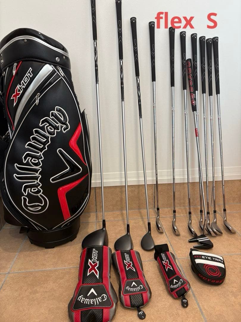 【現行】キャロウェイ Xホットセット メンズゴルフ 初心者 入門 大人気モデル