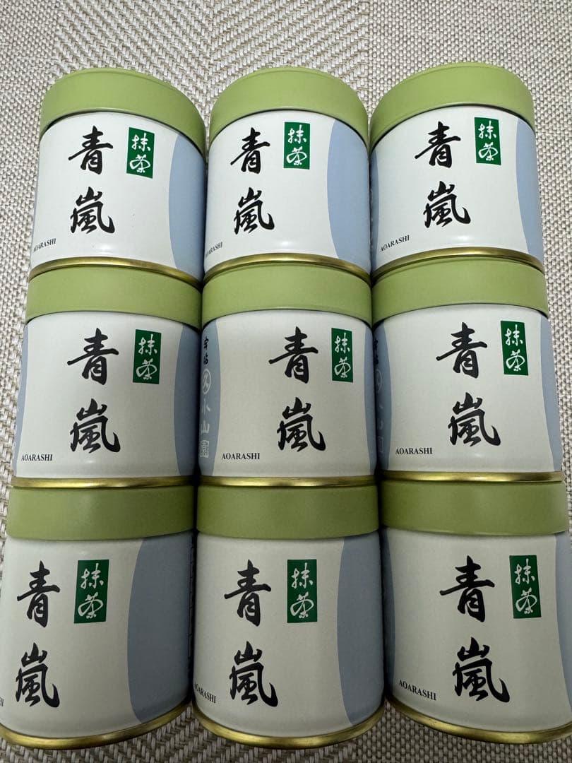 青嵐 抹茶 9缶セット賞味期限26.07