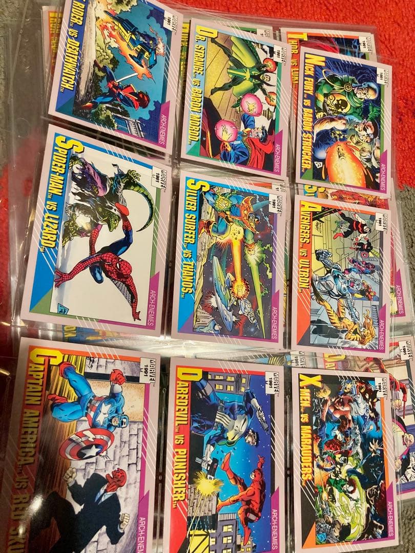 1991 マーベル・ユニバース シリーズ2 レギュラーカード全162種