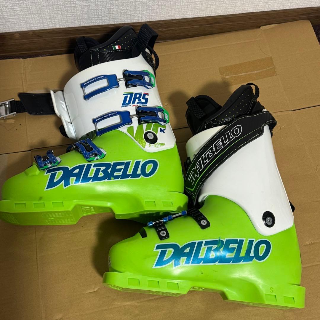 ダルベロ Dalbello drs スキー靴 26.0 グリーン/ホワイト