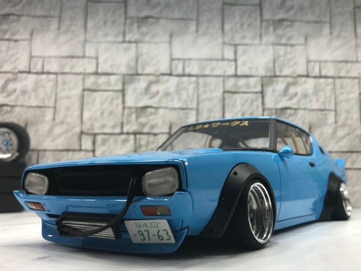 1/18 イグニッションモデル LB ケンメリ スカイライン 深リムカスタム美品