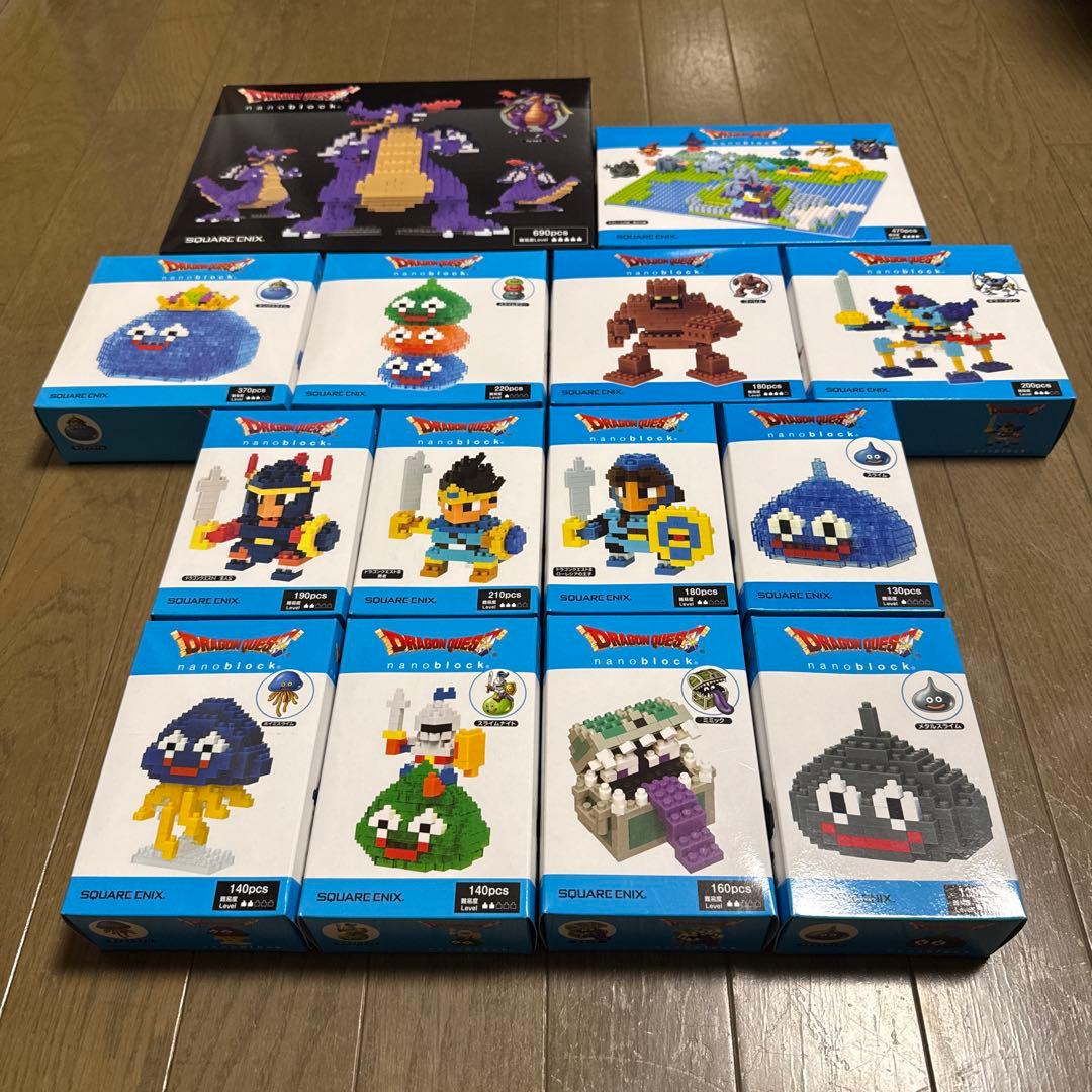 nanoblock -DRAGON QUEST- 14種類セット