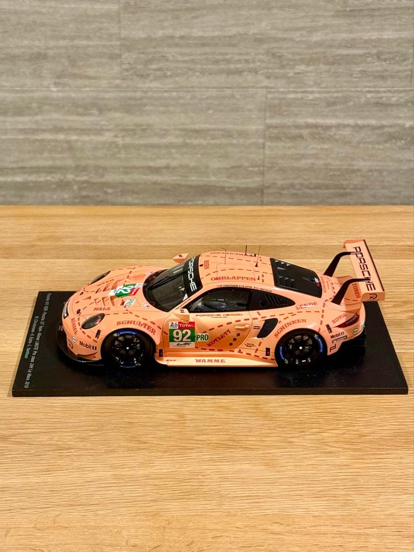 スパーク1/18 ポルシェ 911 RSR ルマン24h 2018 winner