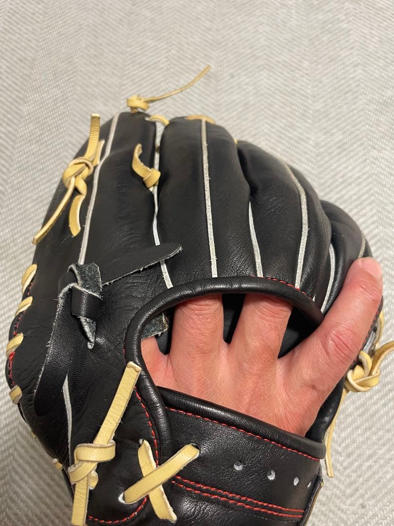 NEO STATUS VL軟式野球用グローブ 内野大きめ黒