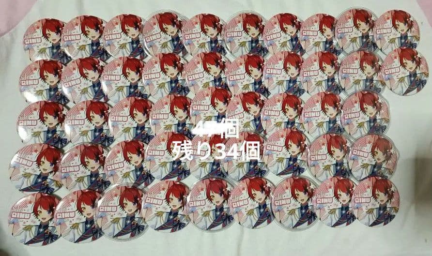 すとぷり　莉犬　缶バッチ　2022　summer 等身