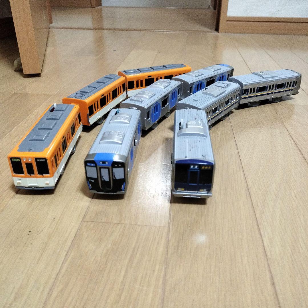 レアプラレール 阪神8000系.5700系.JR西日本321系