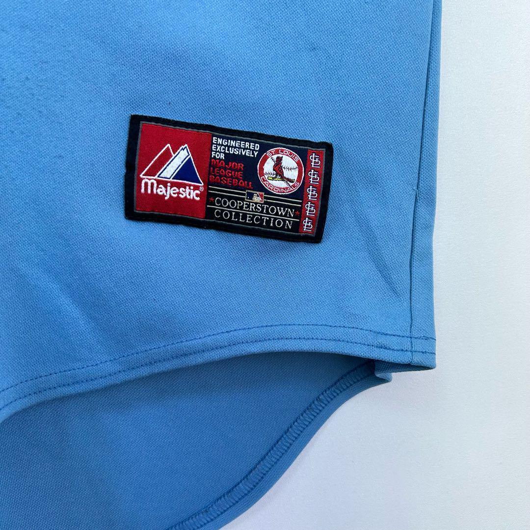 MLBカージナルス ゲームシャツ ベースボールシャツ ユニフォーム S44