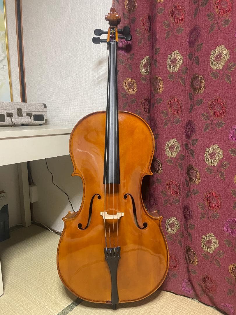 STAGG フルサイズ ハンドメイド チェロ 弓付き (ケースなし)