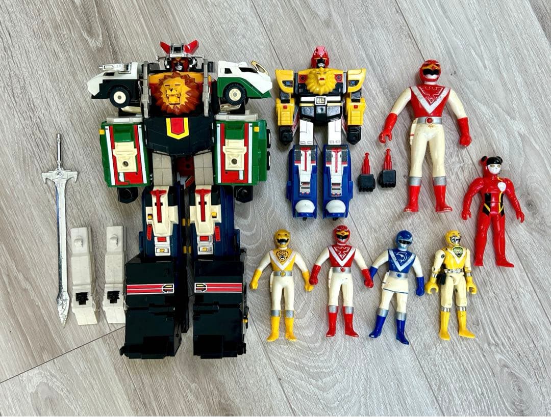 超獣戦隊ライブマン DX超合金ライブロボ DXライブボクサー ソフビ セット