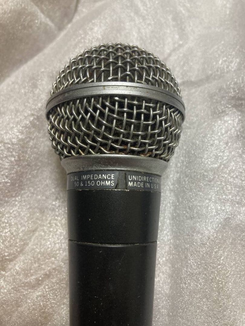 6*6様 マイク SHURE SM58 ポルシェロゴ ビンテージ MADE IN