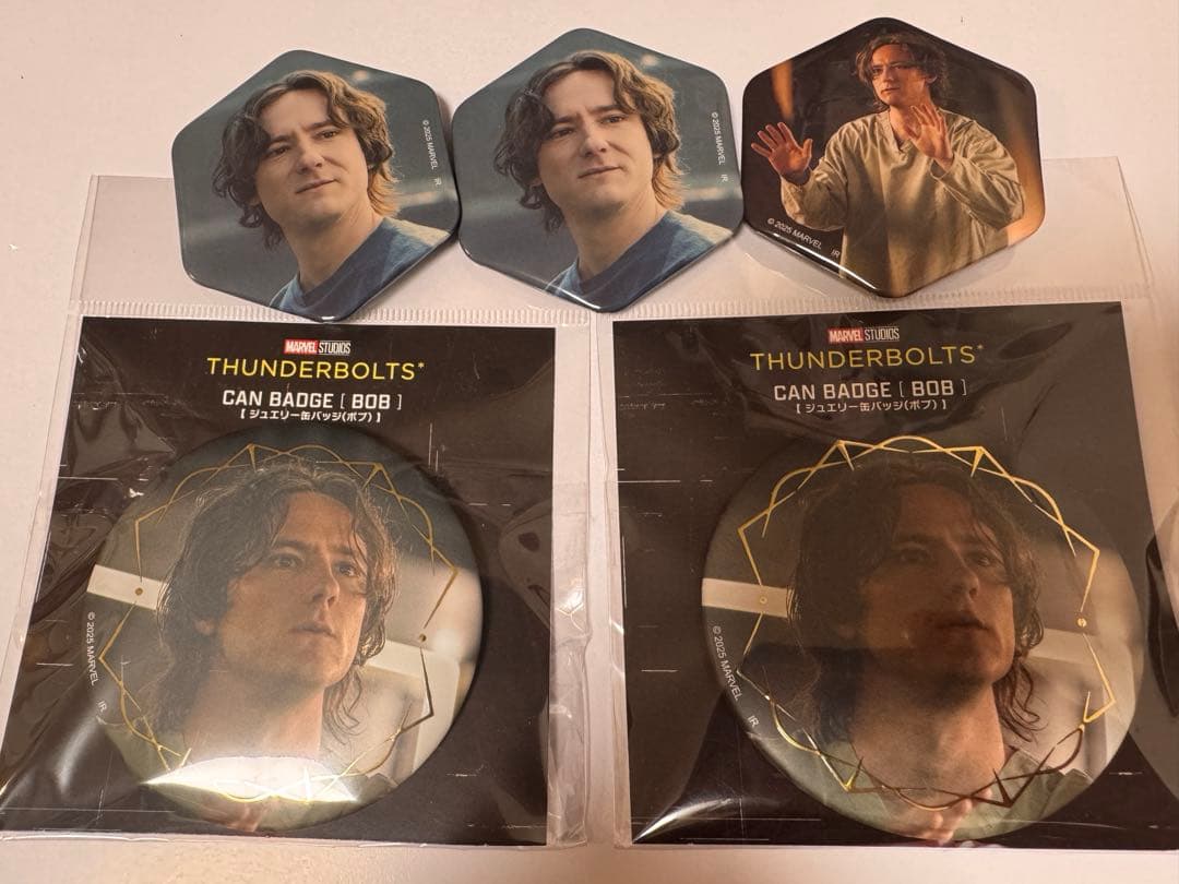 マーベル サンダーボルツ　ボブ　缶バッジ　東京コミコン限定
