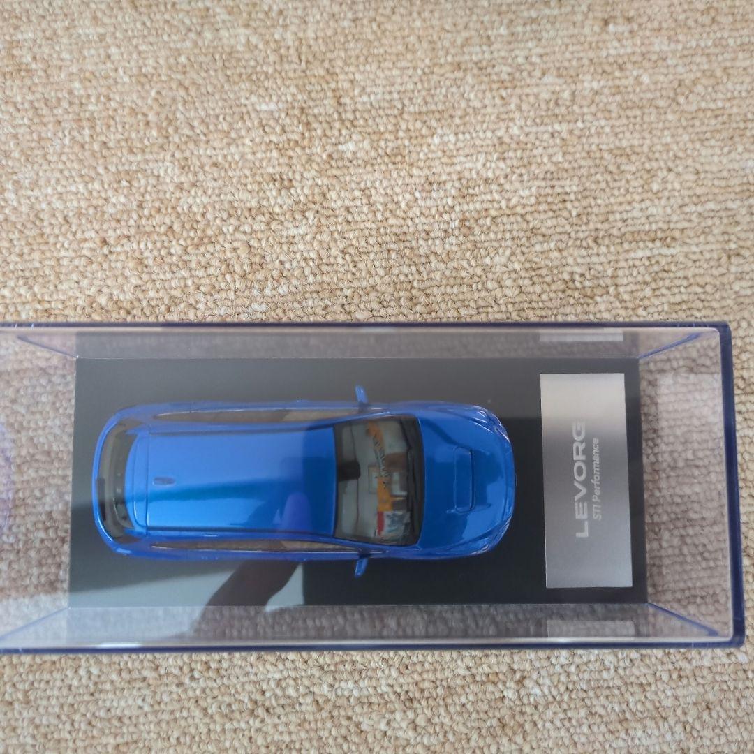 【非売品】スバル レヴォーグ STI パフォーマンス 限定ミニカー　WRブルー