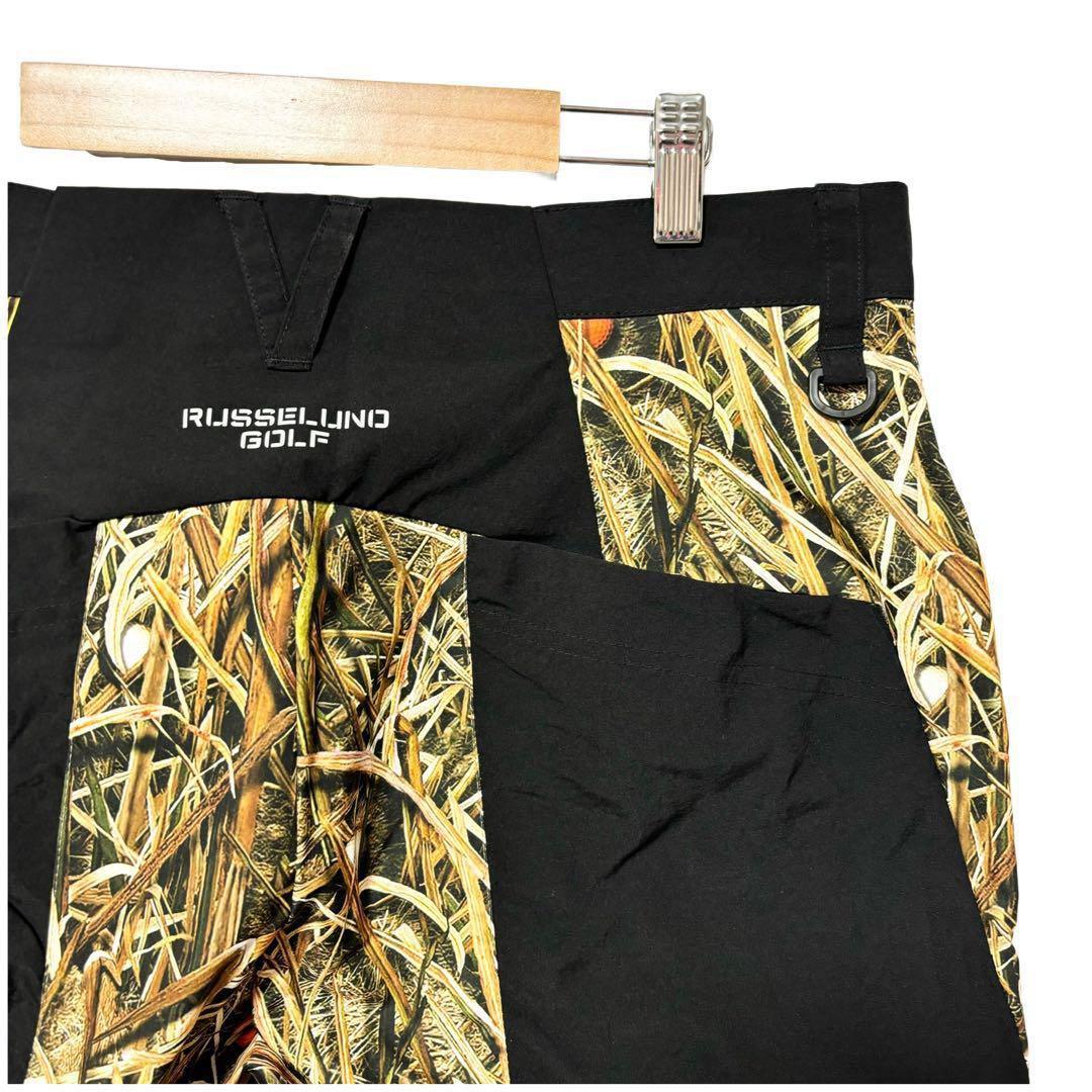 ラッセルノ ゴルフ コンバットポケット ジャケット パンツ セットアップ M 4