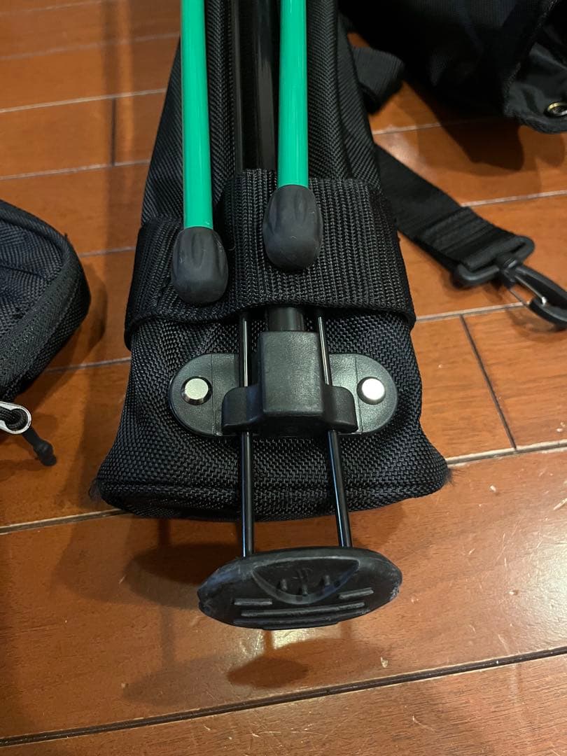 BEAMSGOLF セルフスタンドゴルフケース　ブラック/グリーン