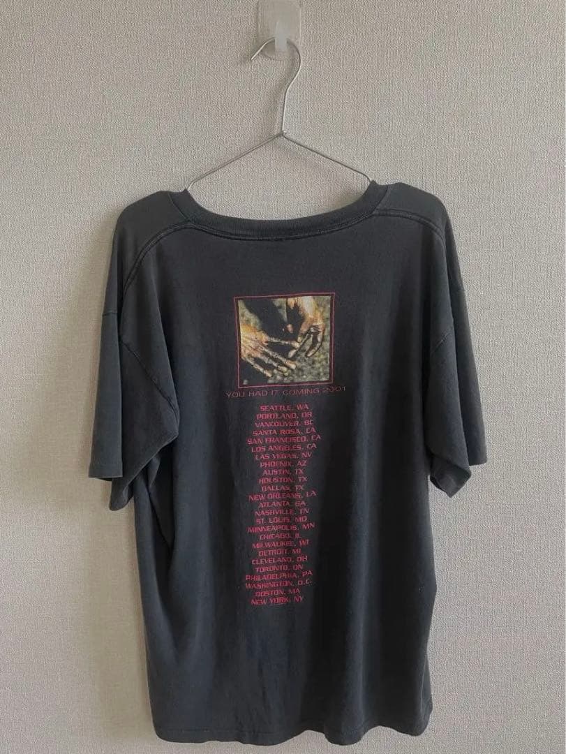 JEFF BECK YOU HAD IT COMING 2001 ツアーTシャツ