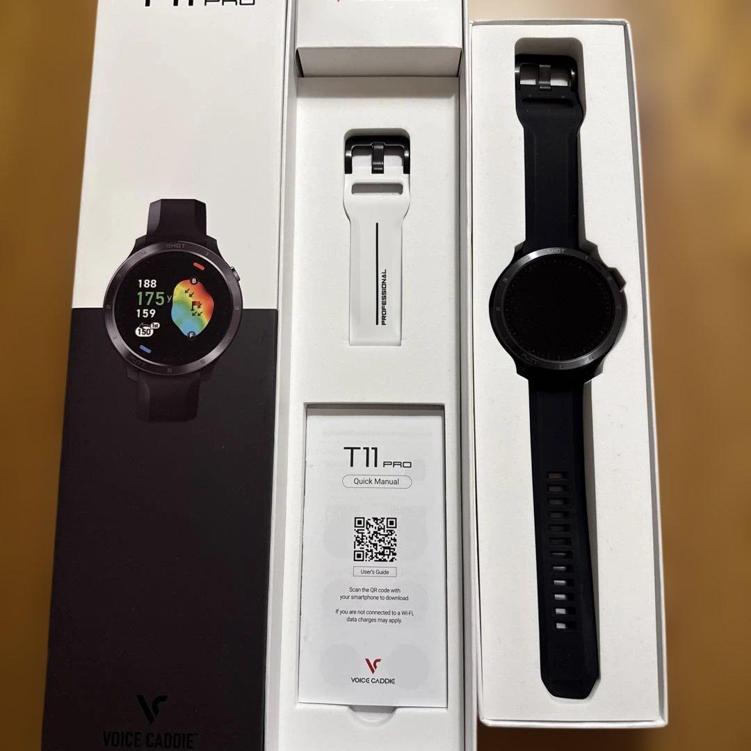 ボイスキャディ T11PRO GPSゴルフナビ 腕時計型
