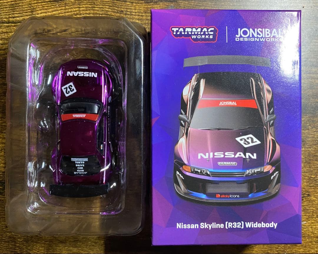 ターマックワークス 1/64 日産 スカイライン GT-R R32