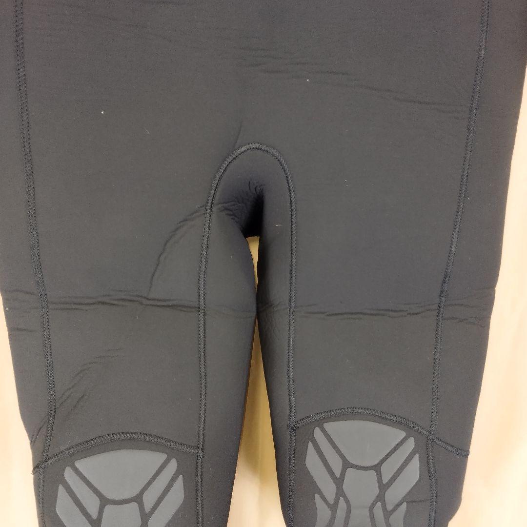 極美品　GULL ウエットスーツ サイズMLW 黒/オレンジ