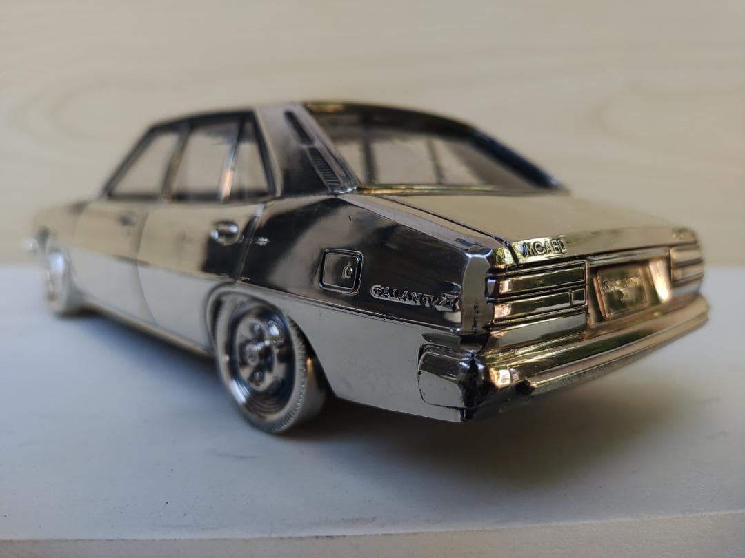 旧車　初代ギャランシグマ　シガレットケース　金属製