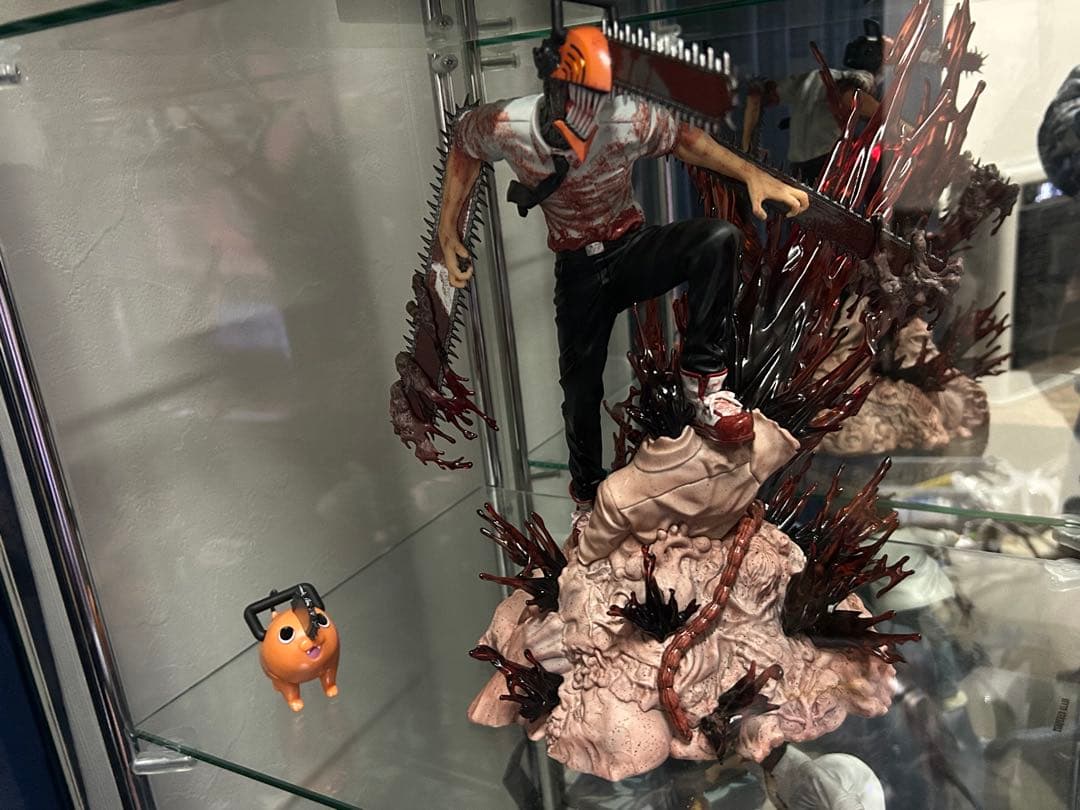 叶*多様 渋谷スクランブル チェンソーマン 1/7 スケール　フィギュア　開封済