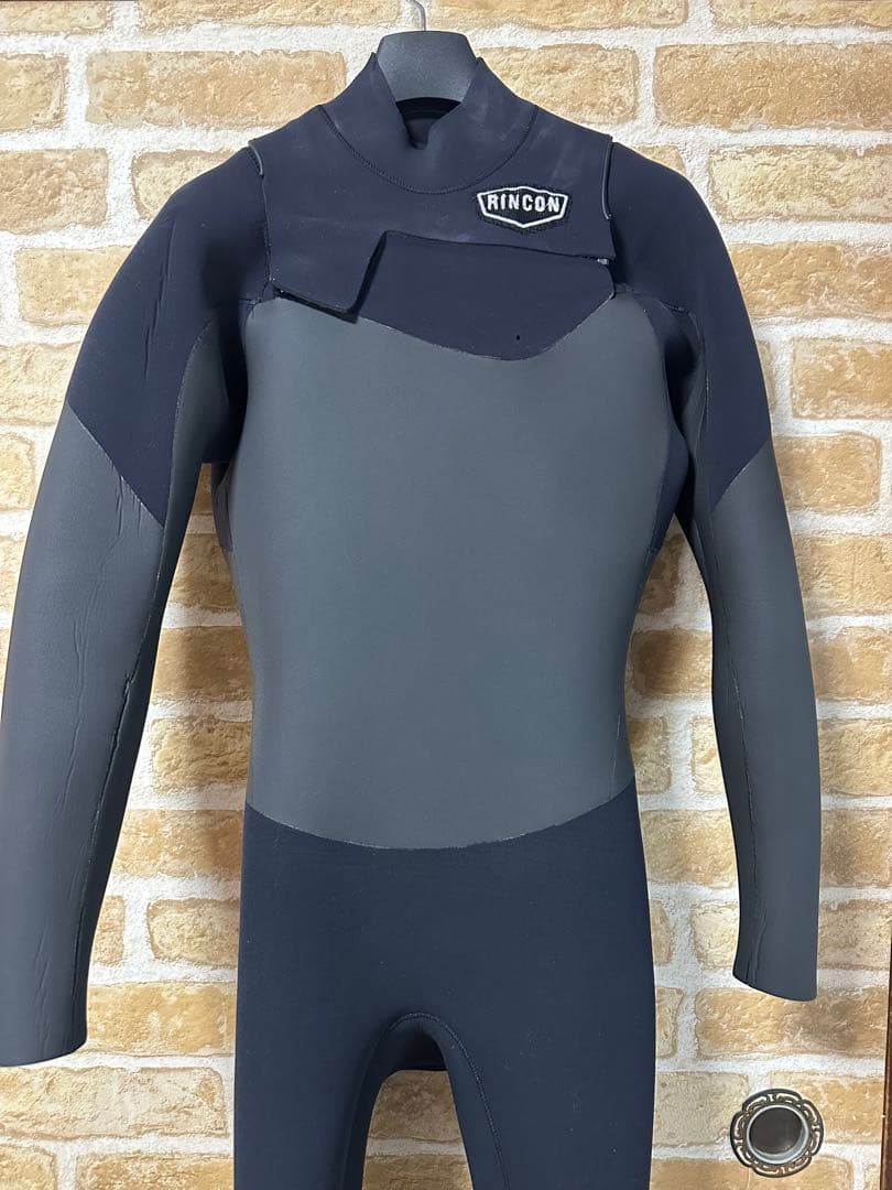 ウェットスーツ セミドライ　リンコン rincon チェストジップ　ML-R
