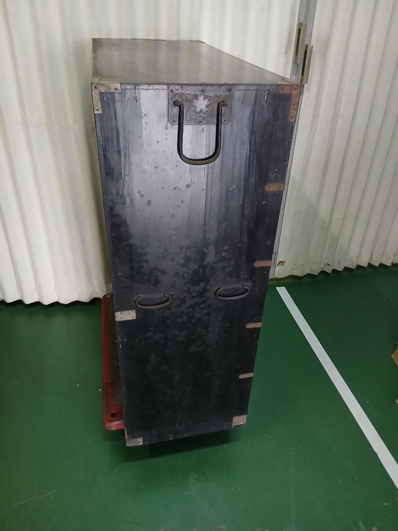 和箪笥 引き出し レトロ アンティーク 古家具 黒色