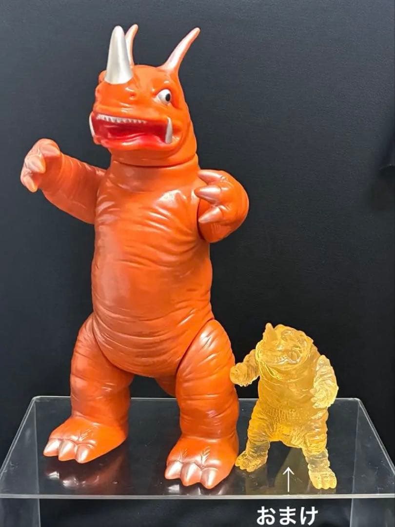 【おまけ付き】■ 復刻ブルマァク 透明怪獣 ネロンガ ソフビ スタンダードサイズ