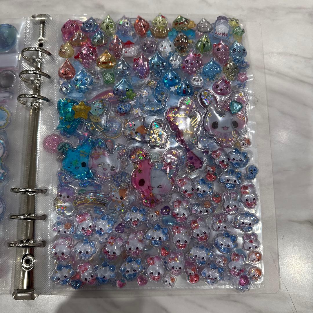 シール帳 完成品 作成済 しずくちゃん あわわちゃんボンボンドロップ ボンドロ