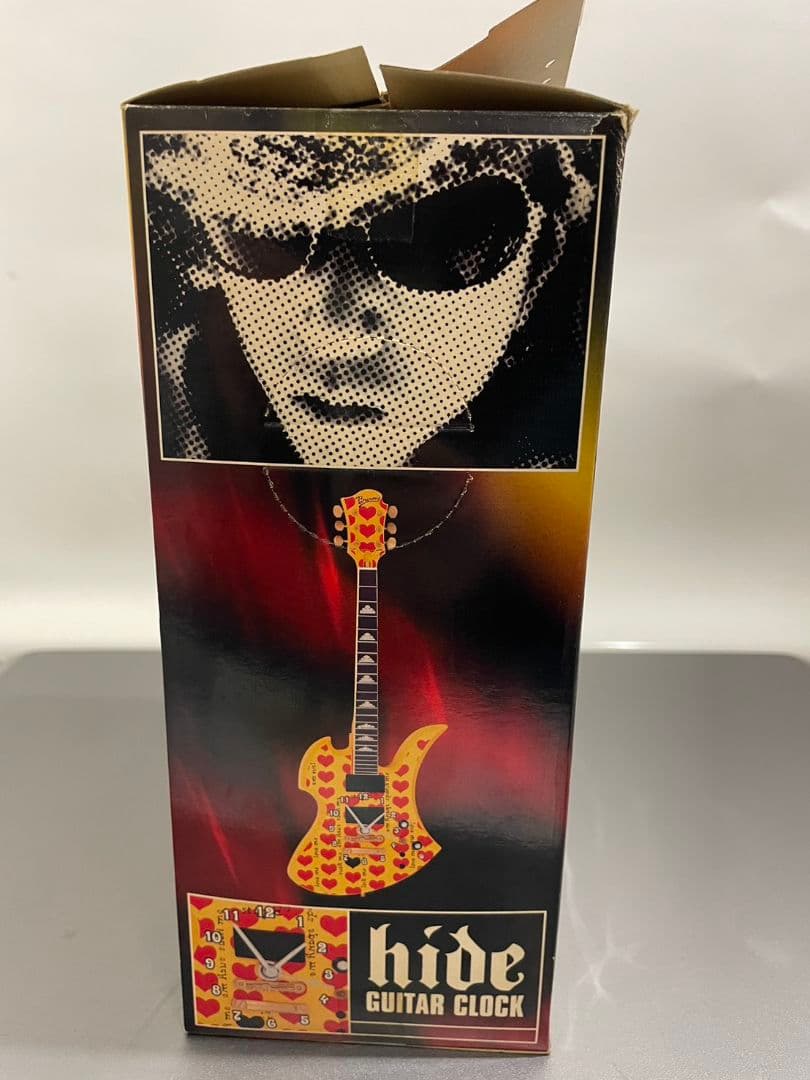 hide ギター型ウォールクロック2種セット