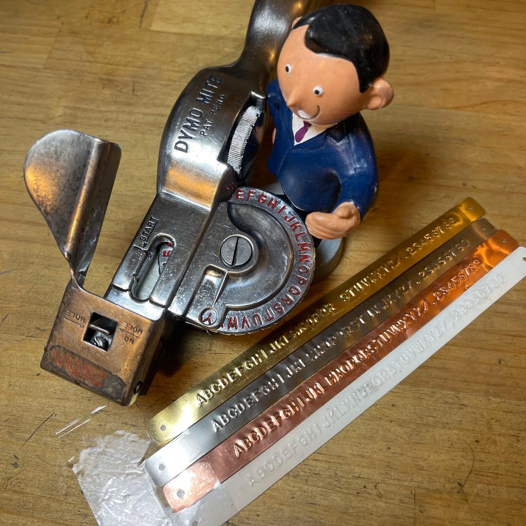 ■製品保証■【機関良・点錆】ダイモ テープライター M-3 DYMO 182-3