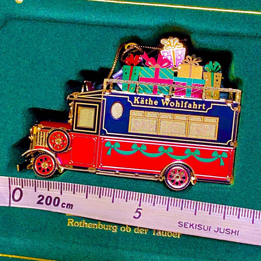 Käthe Wohlfahrt ドイツ購入 クリスマスバス オーナメント ツリー