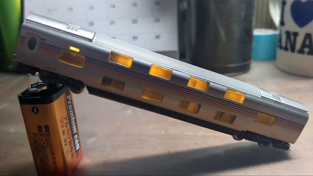 KATO E26系 カシオペア　6両基本セット　室内灯導入済み