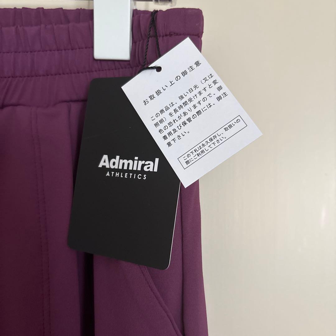 Admiral新品 未使用品Lサイズ パープル ラップスカート風ショートパンツ