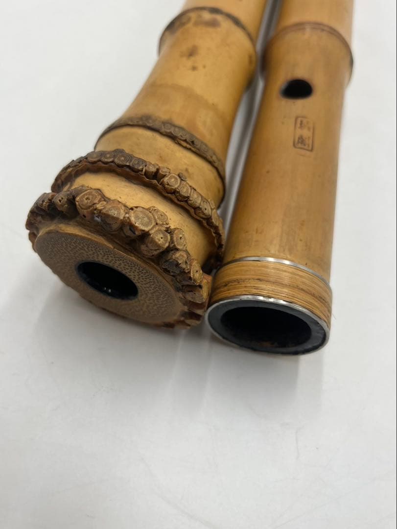 尺八　城閣　二印　和楽器