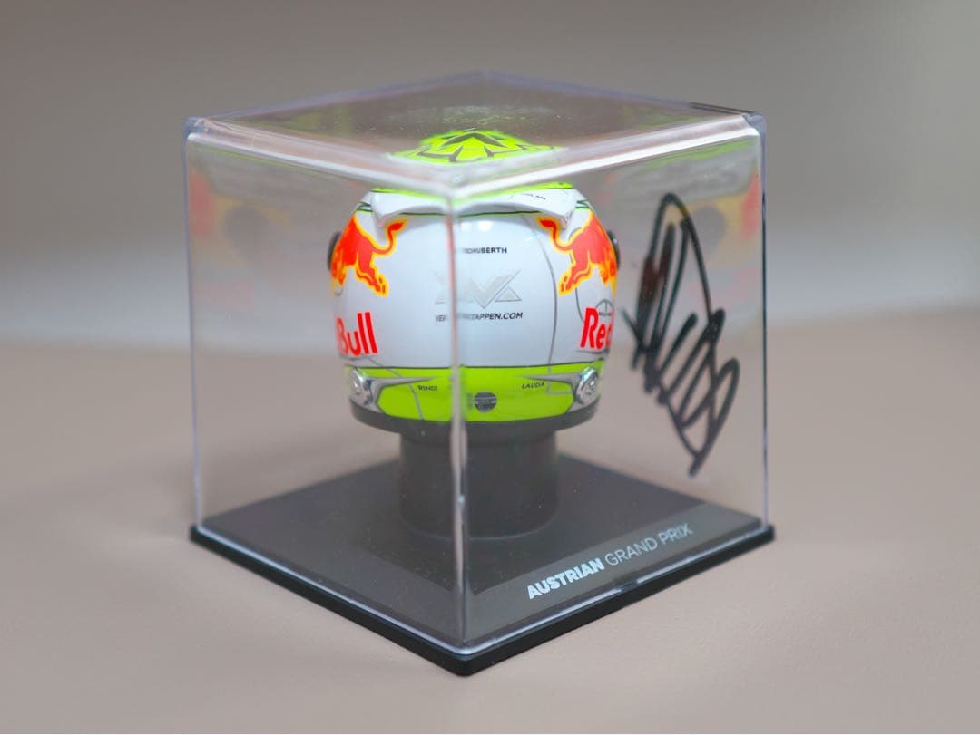 M.フェルスタッペン2021 オーストリアGP ヘルメット 1/4スケール